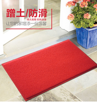 Thickened gray carpet doormat Gray wordless paving floor mat Supermarket floor mat Non-slip facade door mat Floor mat