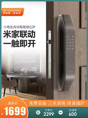 Deschmann combination lock fingerprint lock home security door automatic smart lock induction lock electronic lock Q3P