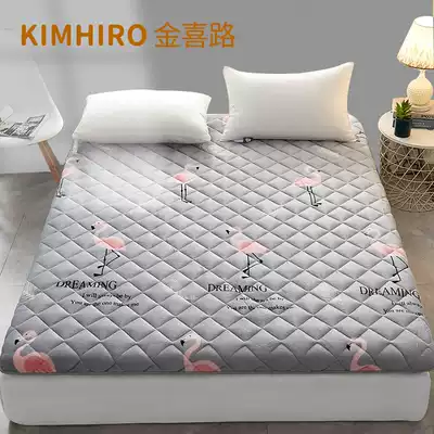 Mattress padded flannel upholstered household mattress 1 2 m dormitory mat single 1 5 student sponge mat mattress