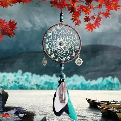 The successors are the same Indian dream catcher home pendant car pendant repair shop dream net wind chimes birthday gift
