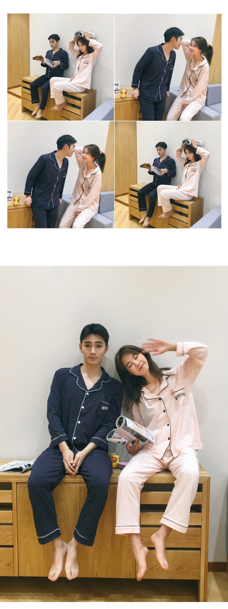 Pyjama mixte OTHER   en Coton à manches longues - Ref 3006092 Image 31