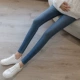 Quần bà bầu quần jeans bà bầu mặc mùa thu đông mẫu chân thời trang xuân hè và quần legging mùa xuân quần mẹ mùa xuân - Phụ nữ mang thai quần / quần bụng