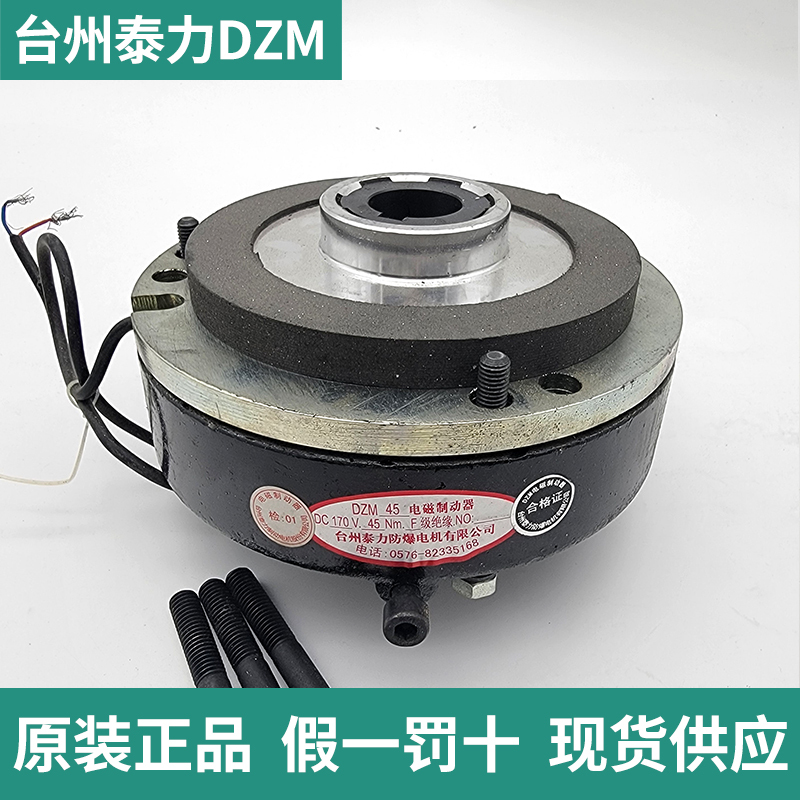 Taizhou Taili Explosion-Proof Motor Electromagnetic Brake Dzm08/16/32/45/80 Original Factory Original in Stock