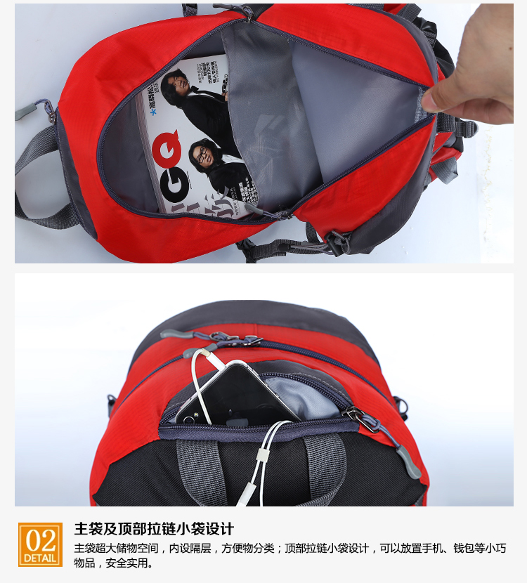 [Đặc biệt hàng ngày] leo núi ngoài trời túi 40L thể thao không thấm nước ba lô nam giới và phụ nữ vai túi du lịch túi du lịch balo nam đi học