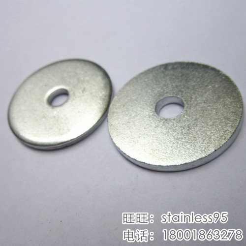 Non-standard galvanized add-on gasket thickness of wide flat gasket M6*35 6*30 50 M6*25*3 inner hole diameter thickness