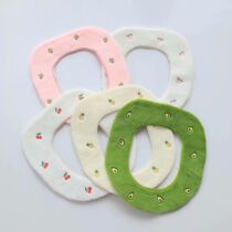 Cute avocado toilet seat cover creative toilet seat cushion Korean toilet cover toilet ring autumn and winter section