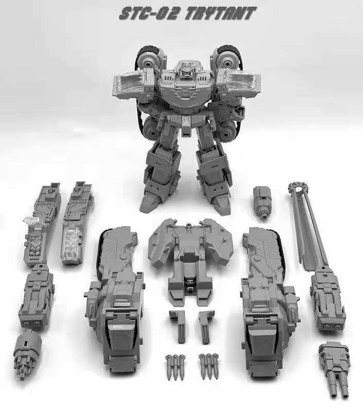 TFC STC-02 Highest Tactical Commander Tyrant Three Changed Miners Wei Zhen M Sky Deformation Toy King