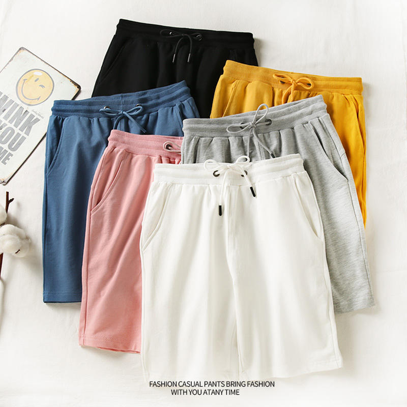 100% Pure Cotton Shorts, Sports Pants, Unisex, 2025 Summer New Running Pants, Five-Point Pants, Casual Pants for Outdoor Wear