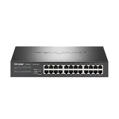 TP-LINK 24 Gigabit Switch SG1024DT Network Monitor Tplink Internet Cafe VLAN VLAN Сбор веб -управления скоростью скорости QOS Monitor 1000M Gigabit Gigabit Switch