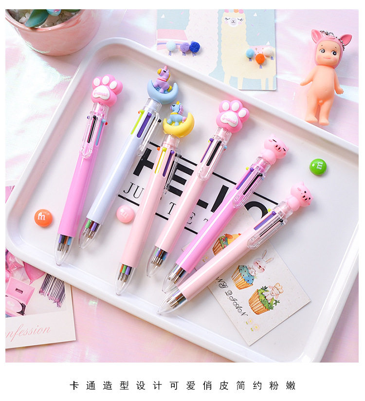 Kindergarten opening gift creative cartoon primary school students prize reward Practical stationery Children's small gift ballpoint pen