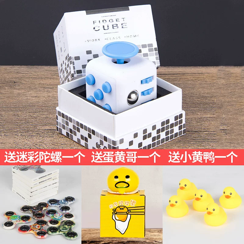  Dice, Rubik's cube for students, toy, set, anti-stress