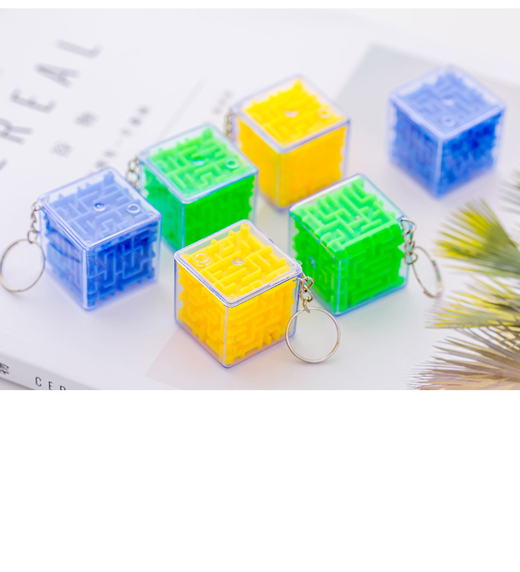 Mini Trumpet Mê cung Rubiks Cube 3D Stereo Magic Ball Hạt Thông minh học tập sớm Giải nén cho trẻ em Đồ chơi giáo dục trò chơi lắp ráp