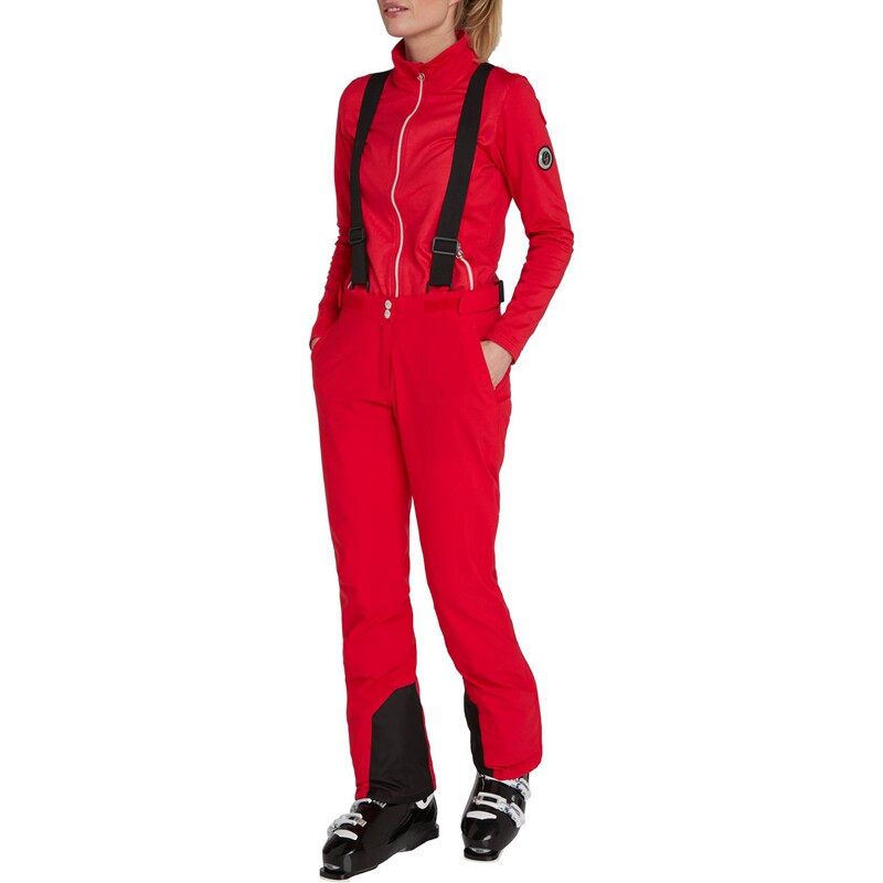 Female Ski Pants Double Board Ski Pants Red Ski Pants China Red Ski Pants Warm Pants Windproof Waterproof Pants