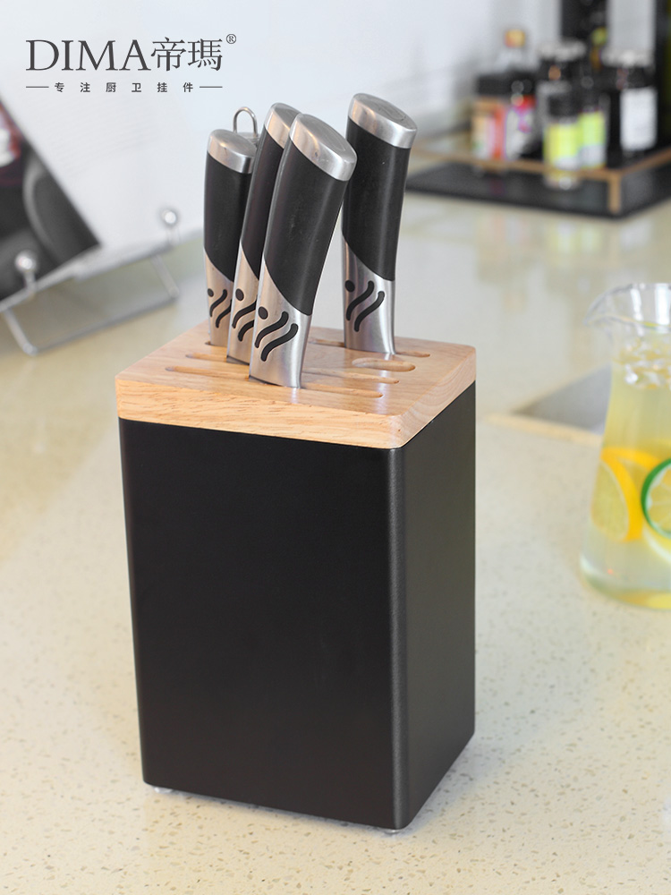 Vegetable Knife Holder Knife Holder Kitchen Knife shelving Shelves Kitchen supplies Home Creative Floor Type Inserts of Knives Containing shelf