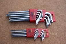 Ключ имбусовый (шестигранный) stanley/史丹利 8/9件套孔花形扳手 星型