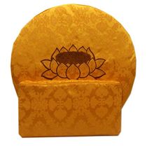 Futon Zen cushion kneeling Buddha cushion coconut silk sitting meditation cushion lotus flower worship cushion meditation cushion Buddha worship Buddha cushion