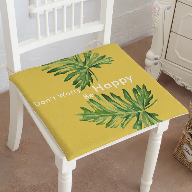 Mùa hè mát cây thoáng khí đệm bông và vải lanh đệm ghế sofa ghế đệm chống trượt xốp ăn ghế đệm bộ thảm trải ghế gỗ cao cấp dày không trơn