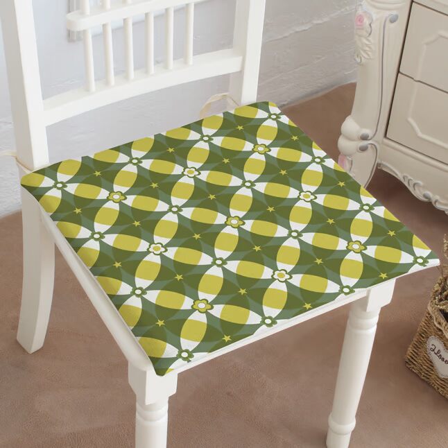 Mùa hè mát cây thoáng khí đệm bông và vải lanh đệm ghế sofa ghế đệm chống trượt xốp ăn ghế đệm bộ thảm trải ghế gỗ cao cấp dày không trơn