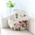 Mei Lan Zhu Ju Phong cách Trung Quốc phong cách retro gió gối gối bông và vải lanh lanh gối phòng khách đệm sofa gỗ gụ Trở lại đệm / Bolsters