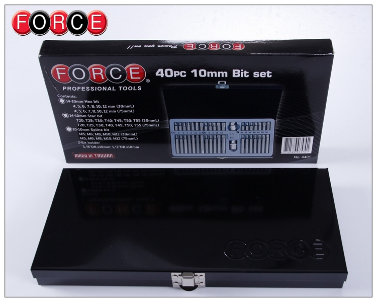 Imported FORCE 40 - piece Star batch set combination tool batch - sleeve wrench steam - bolt tool plum - angle inner