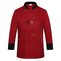 Красный лонгслив