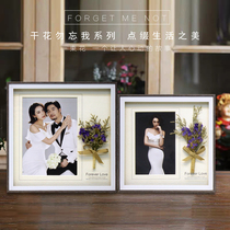 Simple wedding photo frame table plus wash photo creative ornaments like a custom bedside table wedding photo frame