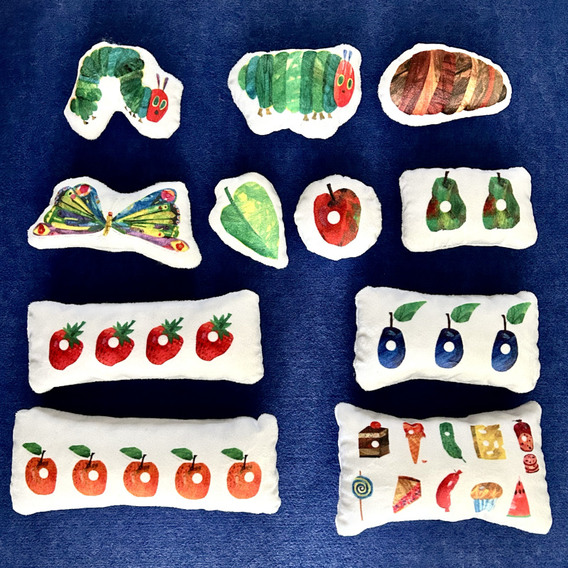 The Very Hungry Caterpillar Picture Book Plush Toy