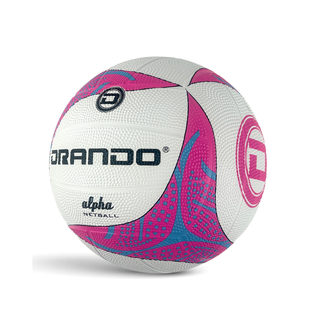 Netball Training Grade Rubber British-Style Women's Unblocked Basketball Size 4/5 Red Blue Indoor and Outdoor Universal