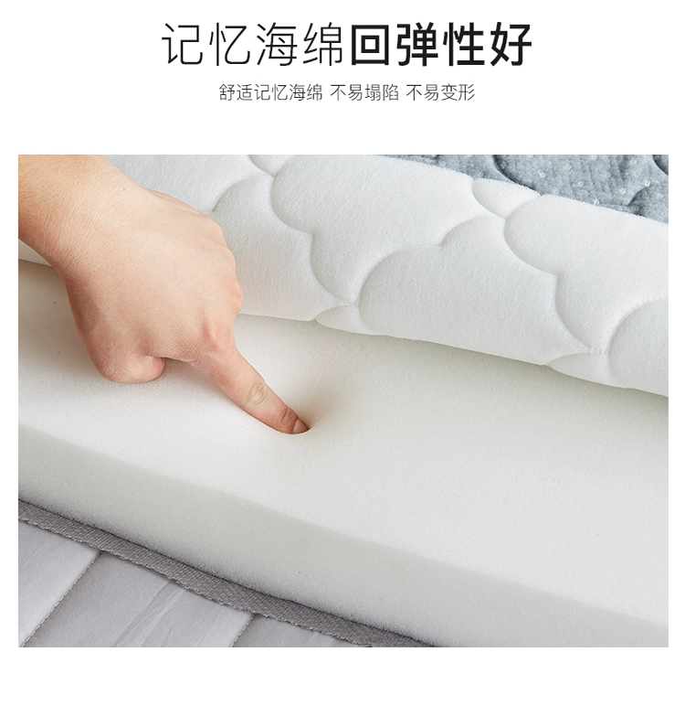 1.5m1.8m dày bộ nhớ bọt nệm Simmons 1,2m ký túc xá đơn xốp nệm nệm - Nệm