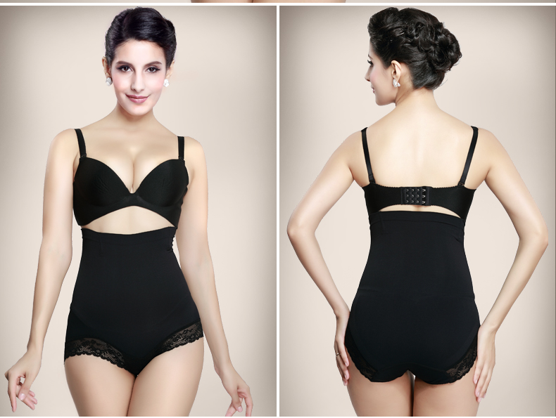 Quần định hình Zixiu Quần lưng nữ cao không có dấu vết quần hông hở bụng corset corset định hình quần body 9995 quần lót cotton cạp cao