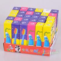 15 gr X5 Small Boxes Small Dolphins Toothpaste Toothbrushes Candy Mix Water Fruity Taste Children Puzzle Fun Little Snack Foods
