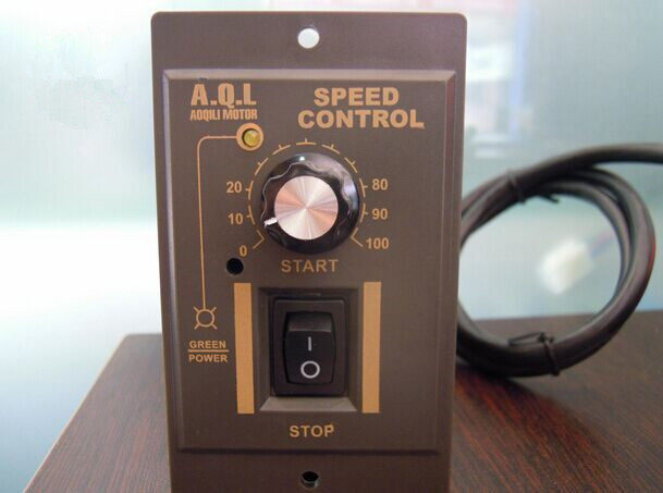 Aoqili AQL gear motor speed regulator speed table motor controller 6W-300w speed governor
