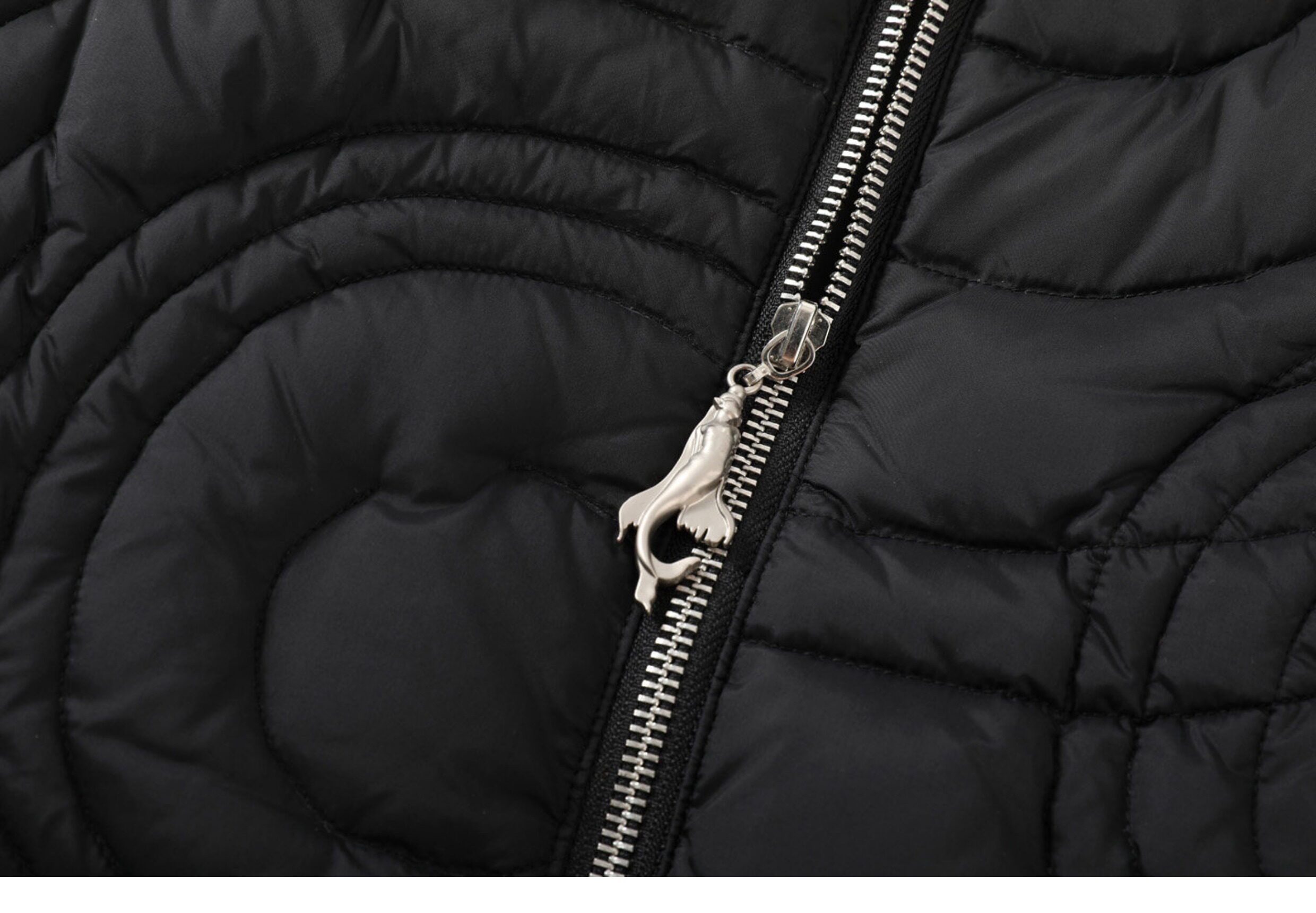 TAICHIISM 131g Wool-Blend Knit Paneled Down Slim Jacket
