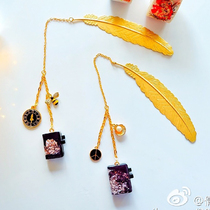 Bring Q] Handbook surrounding HOBO can be decorated bookmarks can be clip-on Mini small hand book pendant