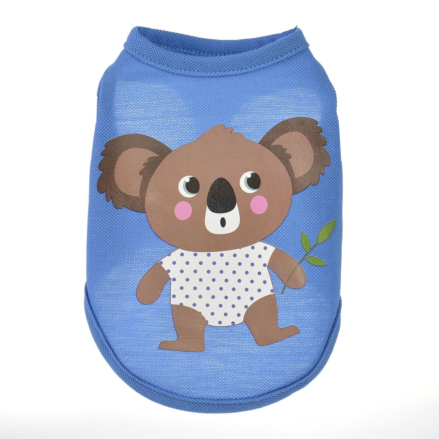 Teddy quần áo mùa xuân và mùa hè mỏng phim hoạt hình bình thường chó sữa trang phục nhỏ trà cốc chó chó mèo quần áo thú cưng - Quần áo & phụ kiện thú cưng áo cho chó pug