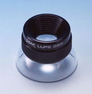 Imported Japanese Required PEAK handheld 22 times magnifying glass 1964-22X microscopy