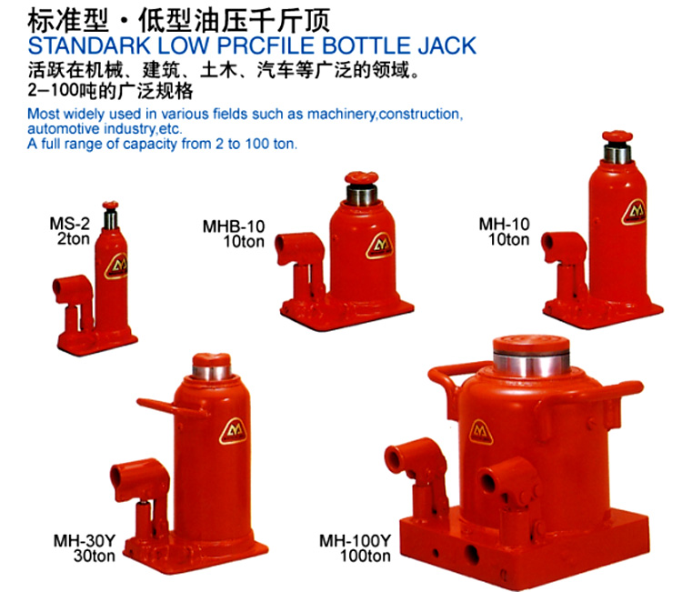 Japan MASADA Mashaada jack MH-20 standard oil pressure 20 ton Lifting device MS-2 duckbill jack