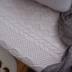 Bốn mùa đơn giản bông Bắc Âu quilted sofa đệm vải đệm thời trang hai mặt rắn màu thêu kết hợp khăn sofa - Ghế đệm / đệm Sofa