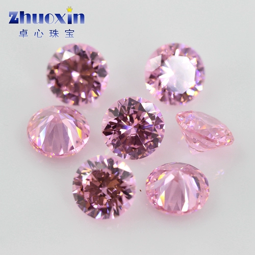 Циркон с круглым заостренным дном, многоцветная комбинация, синтетический циркон без камня для инкрустации ювелирных изделий бриллиантами, белый цирконий, цветной цирконий 0,8-3