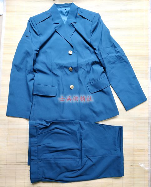 05 Empty wool old-fashioned winter full lining spring and autumn lapel women's suit set