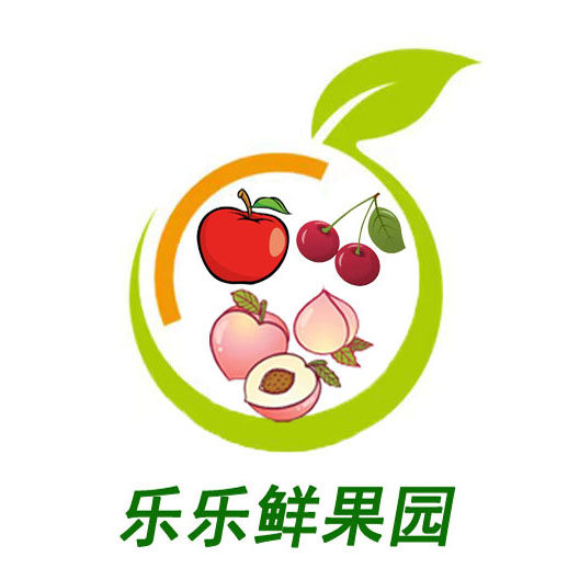 乐乐鲜果园的LOGO