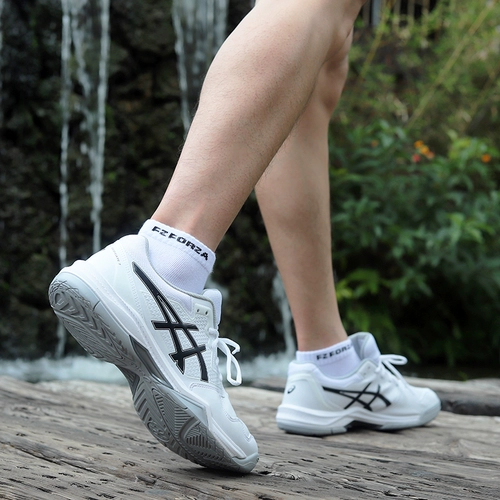 Asics, амортизирующие износостойкие тенниски для профессионального тенниса, дышащая спортивная универсальная повседневная обувь для отдыха