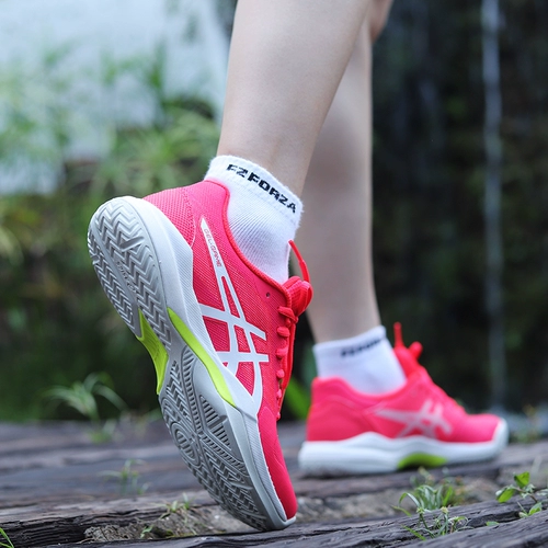 Asics, амортизирующие износостойкие тенниски для профессионального тенниса, дышащая спортивная универсальная повседневная обувь для отдыха