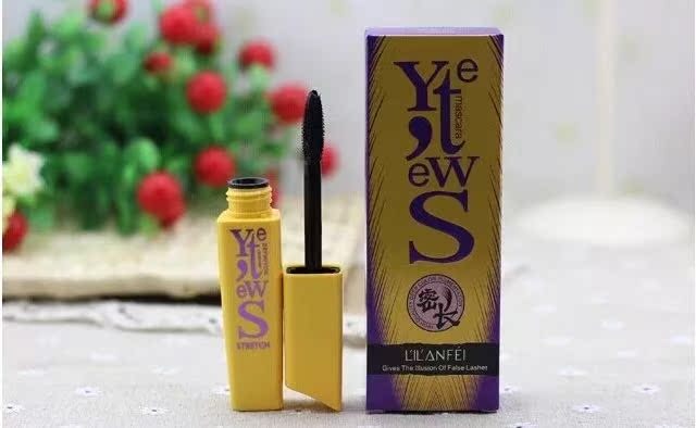 Mascara Lilan chính hãng Dày uốn cong không thấm nước dung tích lớn đầu cọ lớn 10ml - Kem Mascara / Revitalash mascara mac