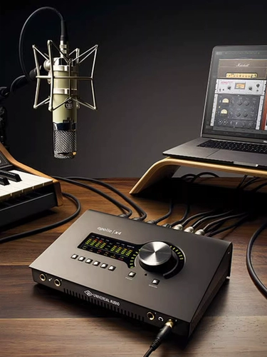 UA Apollo Twin x4 4 Вход 3 -градусной четырехволновой интерфейс 3 -й интерфейс Apollo Sound Card Запись