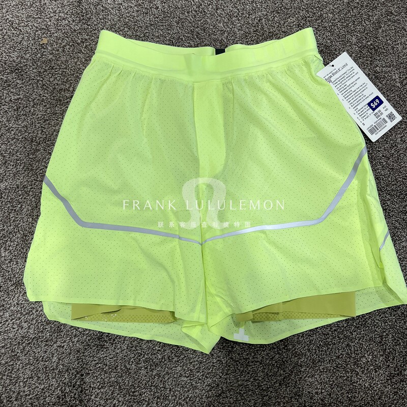Clearance in Stock Lululemon丨Surge Men's Sports Shorts 6" with Lining *Se Lm7Avss