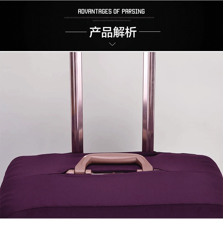 Vỏ hành lý đàn hồi dày mặc vỏ xe đẩy trường hợp du lịch bao gồm hộp bìa 20/24/28/30 inch - Phụ kiện hành lý
