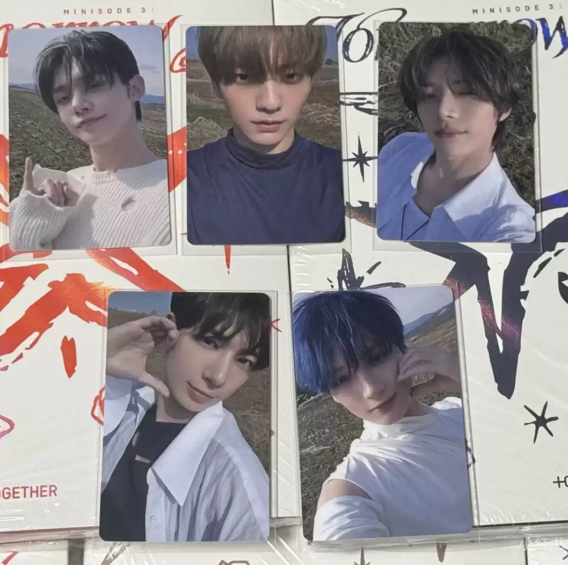 TXT mini7特典卡青島一直娛YZY崔然竣簽售小卡明星周邊正品-Taobao-Tmall