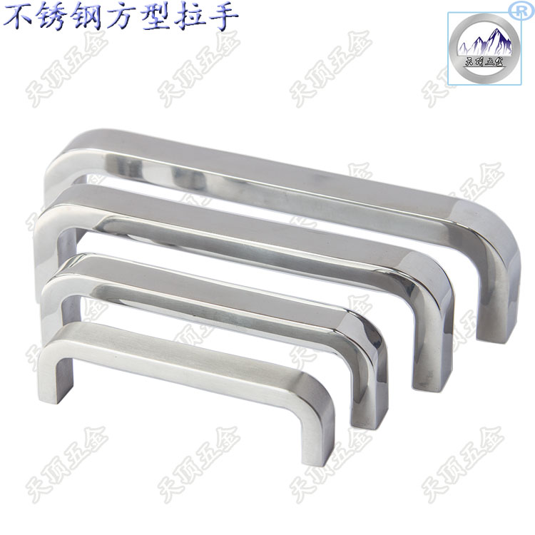 Thick stainless steel handle, stainless steel handle, coal mine machinery handle, packaging machinery handle, handle