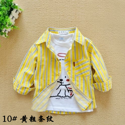 Chemise enfant à manche longue - Ref 2083827 Image 8